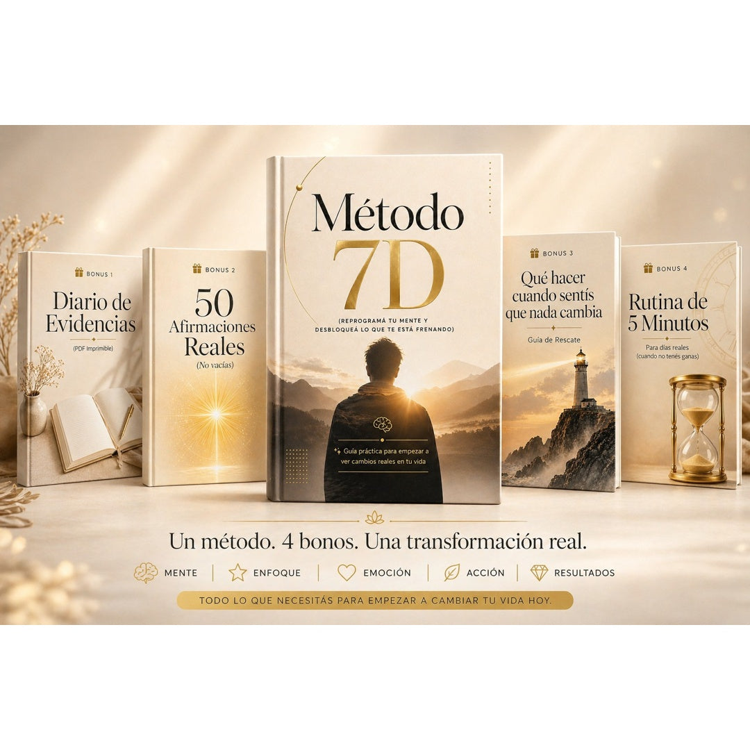 METODO 7D - Reprograma tu Mente. Desbloquea tu potencial en 7 Días